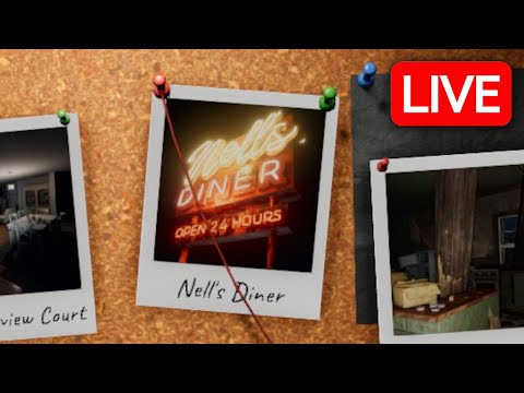 Early Access for the NEW UPDATE FOR PHASMOPHOBIA - New Map: Nell's Diner LIVE 🔴