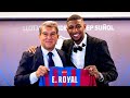 EMERSON ROYAL''s OFFICIAL PRESENTATION AS A BARÇA PLAYER from CAMP NOU (FULL LIVESTREAM)