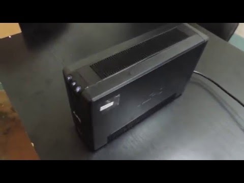 ИБП APC Pro 550 - диагностика и проверка после нашего ремонта