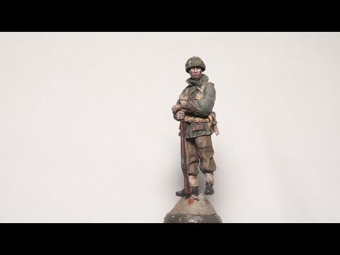 Figure Painting 'My Way' - 1/35 British Paratrooper Arnhem WW2 from SK Miniatures