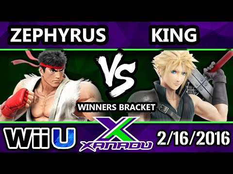 S@X 137 - Zephyrus (Ryu) Vs. NIO | King (Cloud) SSB4 Tournament - Smash Wii U - Smash 4