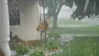 preview picture of video 'Huge Hail in July (Canton, Ohio) July 26, 2008'