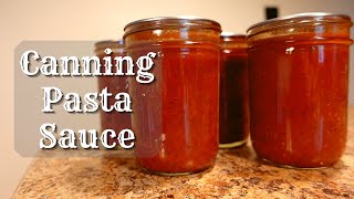Canning Pasta Sauce Recipe | Canning Spaghetti Sauce Recipe | Homemade Pasta Sauce Recipe