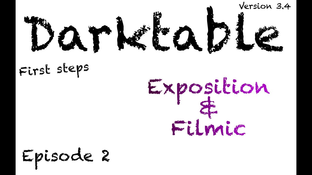 [ENG] Darktable first steps ep 02