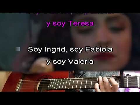 Sin Miedo - Vivir Quintana - Karaoke Guitar