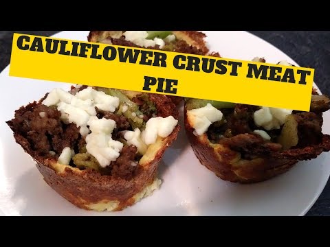 Cauliflower Crust Meat Pie