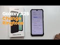 How To Change Ringtone On Samsung Galaxy A26 5G Set Custom Ringtone