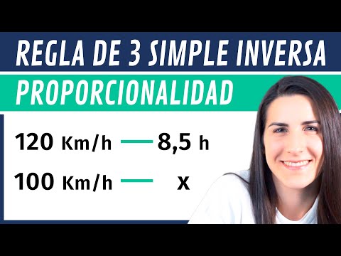 PROBLEMA de Proporcionalidad INVERSA ✅ REGLA DE TRES Simple Inversa
