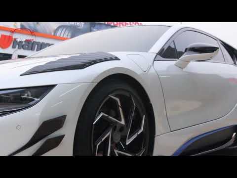 BMW i8 Installed BZK Carbon Fiber Aero Full Bodykit Kit
