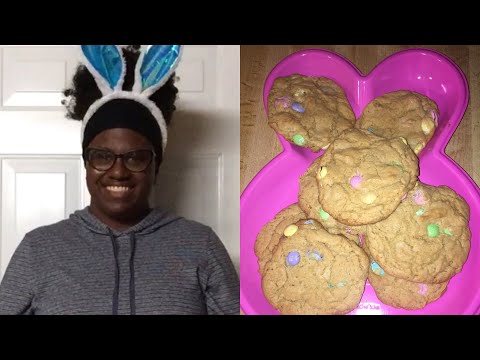 Episode 271: Easter M&M Cookies | Dessert Collab with Baking With Elliott 🐰🐣🍪