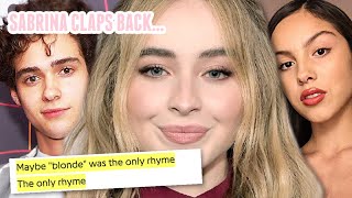 sabrina carpenter responds to olivia with her new song