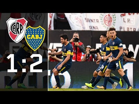 2 Mal ROT im SUPERCLASICO: River Plate - Boca Juniors 1:2 | Highlights | International | DAZN