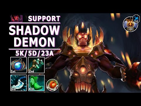 Shadow Demon Soft Support | 7.31b | Pos 4 SD Guide | Dota 2 Immortal Gameplay