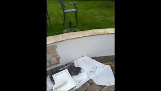 How to fill in viods in sand and cement