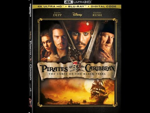 Opening To Pirates Of The Caribbean 1 (2003) (2022) (4K Ultra HD And Blu-ray)