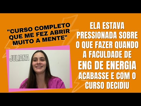 Depoimento de aluno do curso Mercado de Energia