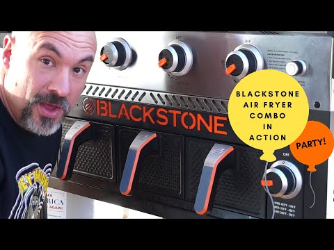 Blackstone AirFryer Combo IN ACTION!