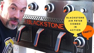 Blackstone AirFryer Combo IN ACTION!