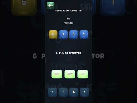 Math Puzzle Target Numbers video thumbnail