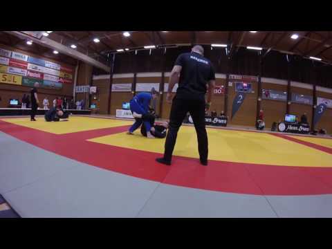 BJJ Finnish Open 2017. Open weight, purple belts. Antti Alaluusua (TJJK) vs. Vitalii Sergeev
