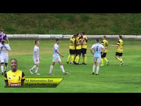 Gole: Mrągowia Mrągowo 7:1 GSZS Delfin Rybno (12.06.2021 r.)