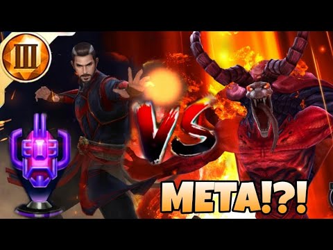 THE *NO CANCEL* META..!! DOCTOR STRANGE vs MEPHISTO..!! Blast Male abx Silence / Marvel Future Fight