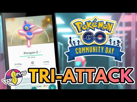 TRI-ATTACK PORYGON-Z ANALYSIS | Pokemon GO Community Day