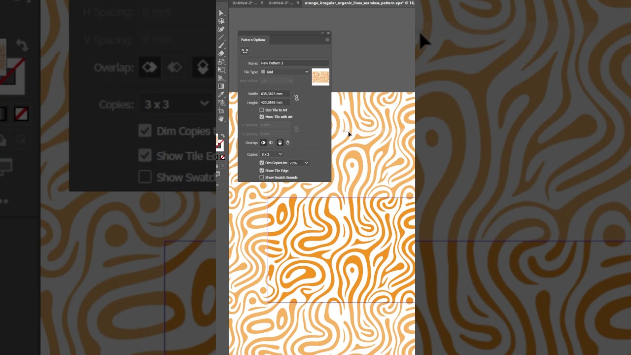 Create Pattern in Adobe Illustrator