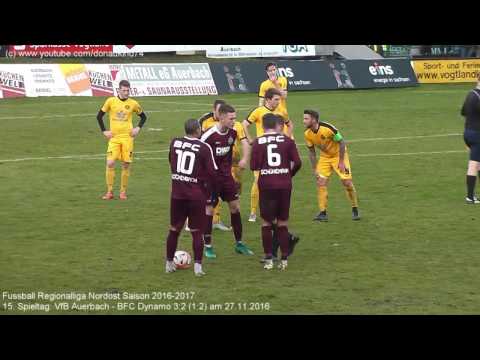 VfB Auerbach - BFC Dynamo 3:2 (1:2), Regionalliga Nordost 2016-2017 am 27.11.2016