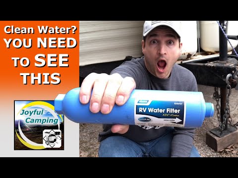 Camco 40043 "Dirty" Water Filter Fact plus Review --- Joyful Camping