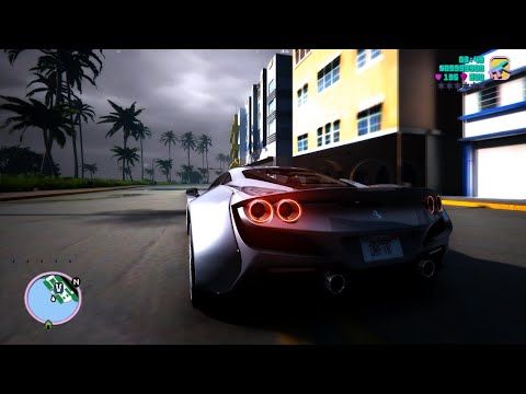 GTA: Vice City 2 Demo Gameplay Vice City Remastered 2021 [GTA 5 PC MODS]