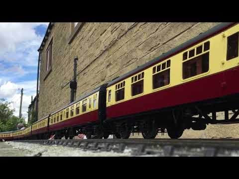 Gauge 3 Hall, “Hillock” and Baby Deltic (Yorkshire 28/7/18)