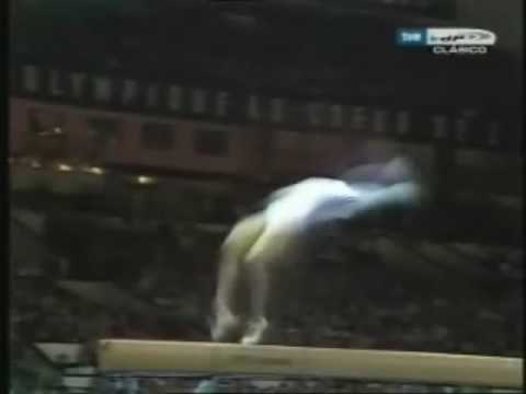 Nelli Kim 1977 Europeans EF Beam
