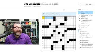 Learning Crossword Week 60 | NYT Crossword Monday July 7th, 2025