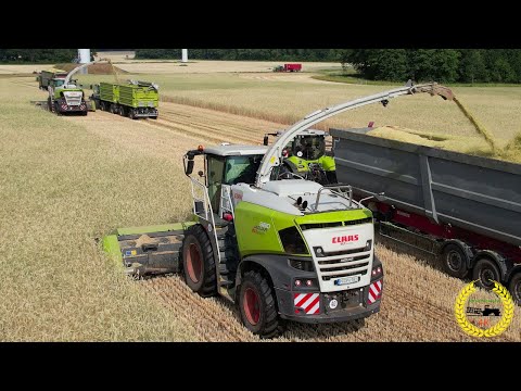 XXL GPS Ernte 2023 | 2 X Claas Jaguar 980 | Xerion 5000 | 14 Abfahrer | 1000 Hektar