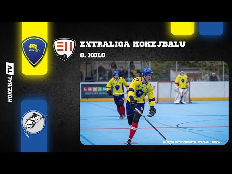 Highlights 8. kola Extraligy hokejbalu | HC Kert Park Praha vs. HBC Plzeň