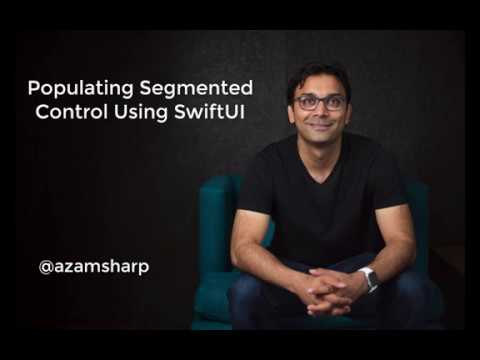 Populating Segmented Control Using SwiftUI