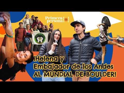 HELENA RICO GALEANO EMBAJADOR DE LOS ANDES al Mundial de BOULDER 2026 Embajadora Deportiva