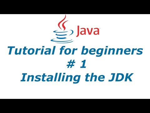 Java Programming Tutorial 1 Installing Jdk Btt