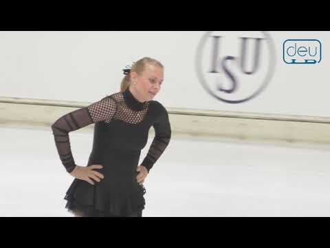 Nina Ellven. Oberstdorf 2019. Gold Ladies II FS. 4 place