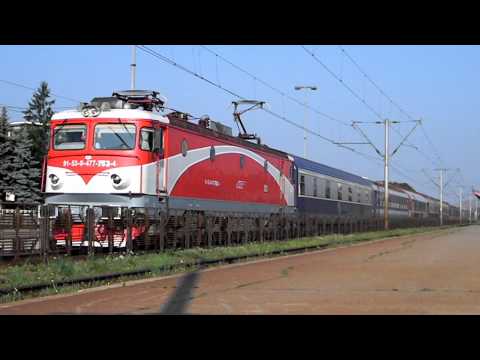 Plecare R ,, ISTER" 473 Curtici-Bucuresti Nord din Brasov cu 47.7-753-4 pe 13 iulie 2011