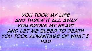 The Letter Black - &quot;Care Too Much&quot; {Lyrics}