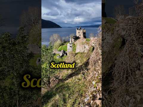 Urquhart Castle Overlooking Loch Ness Has a Dark Past…