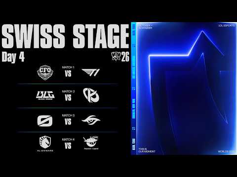 [中文] Swiss Stage Day 4 | WORLDS 2026