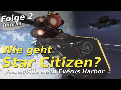 Wie geht Star Citizen? Folge 2: Losfliegen, Schub & HUD | Tutorial deutsch