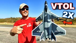 Download the video "Coolest VTOL You Didn't Know EXISTED!!! - J-20 FIGHTER JET with BRUSHLESS TWIN MOTORS"