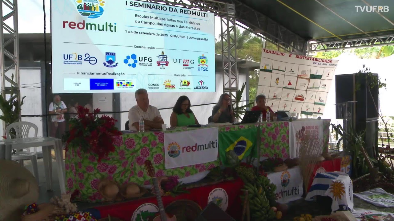 I Seminário REDMULTI – Rede das Escolas Multisseriadas  dos Territórios do Campo, Águas e Florestas