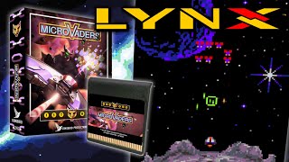 Microvaders for the Atari Lynx | NEW 2024 Physical Release from @Songbird Productions