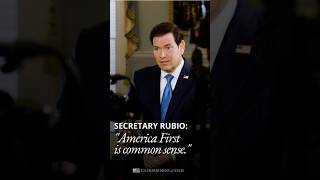 Download lagu Secretary Rubio: 'America First is Common Sense' mp3