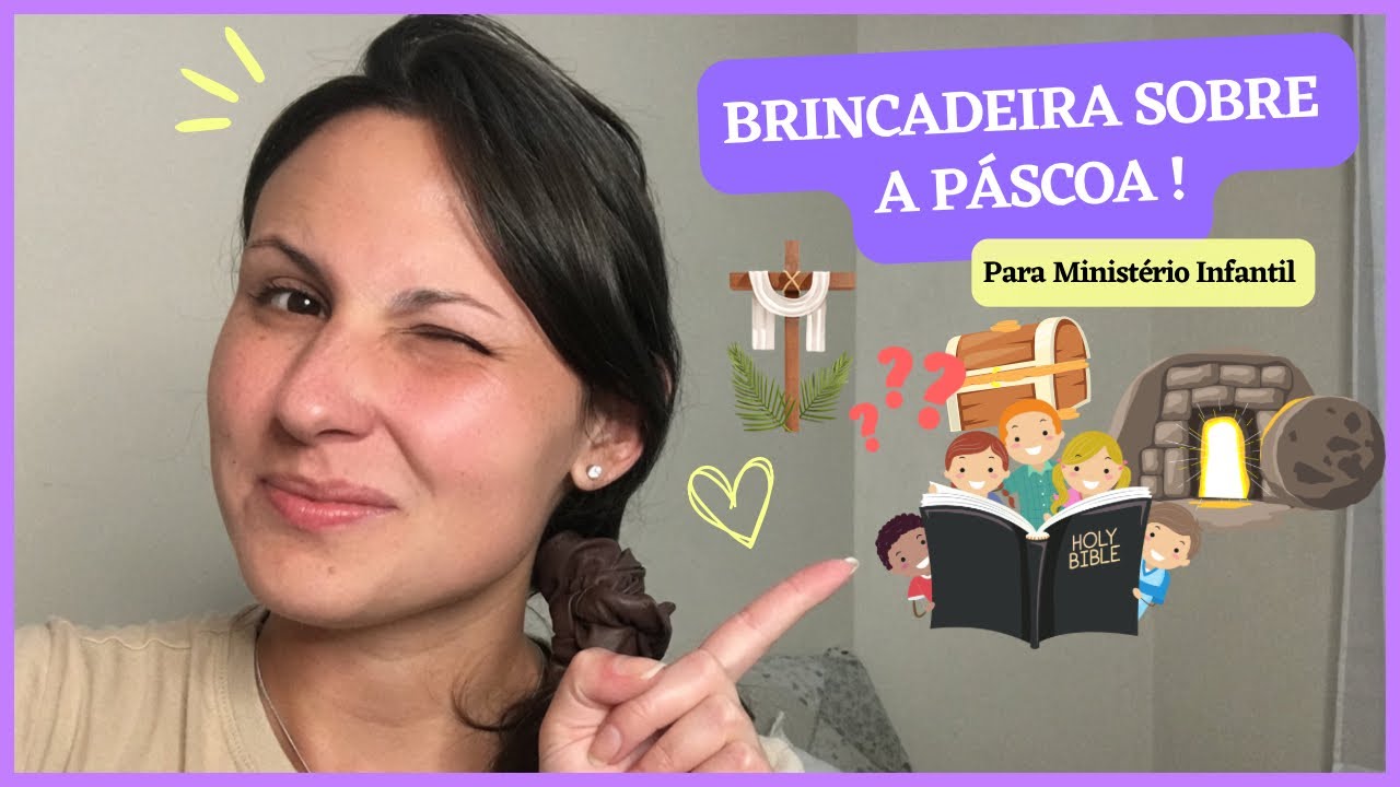 Brincadeira de Páscoa para Ministério Infantil | EBD Infantil